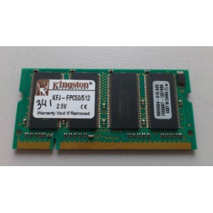 Pamięć RAM 512MB DDR 266MHz PC2100