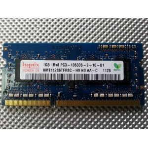 1GB 1Rx8 PC3-10600S-9-10-B1